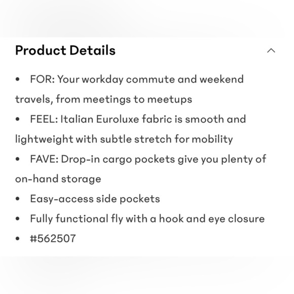 NWT Athleta Pinnacle Black Cargo Trouser Size 14. - Picture 4 of 7